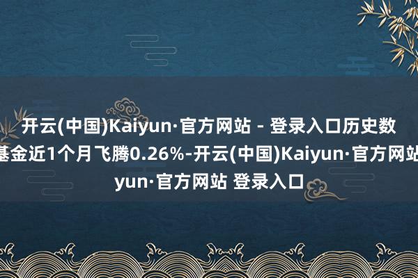 开云(中国)Kaiyun·官方网站 - 登录入口历史数据裸露该基金近1个月飞腾0.26%-开云(中国)Kaiyun·官方网站 登录入口