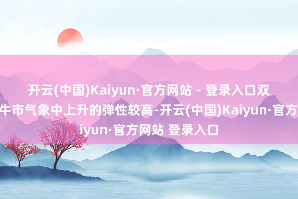开云(中国)Kaiyun·官方网站 - 登录入口　　双创板块在权利牛市气象中上升的弹性较高-开云(中国)Kaiyun·官方网站 登录入口